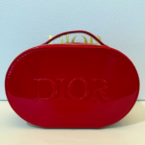 Dior Handbags - Dior Red Vanity case